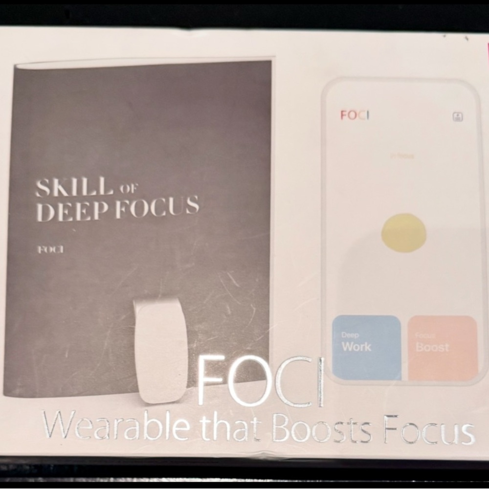 FOCI Wearable Focus Booster NEW!